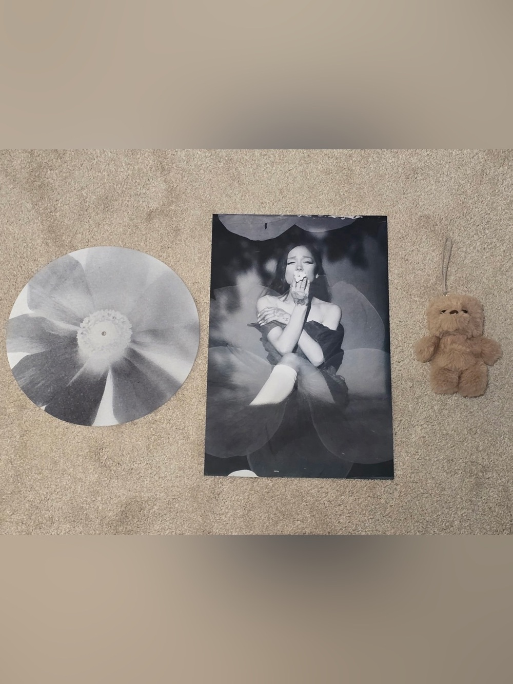 REM Beauty Bear + Ariana Grande Petal Poster